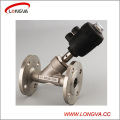 Sanitary Stainless Steel Pneumatic Angle Seat Valve